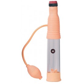 Вакуумный массажер-помпа со встроенным вибратором Vibrating Penis Developer